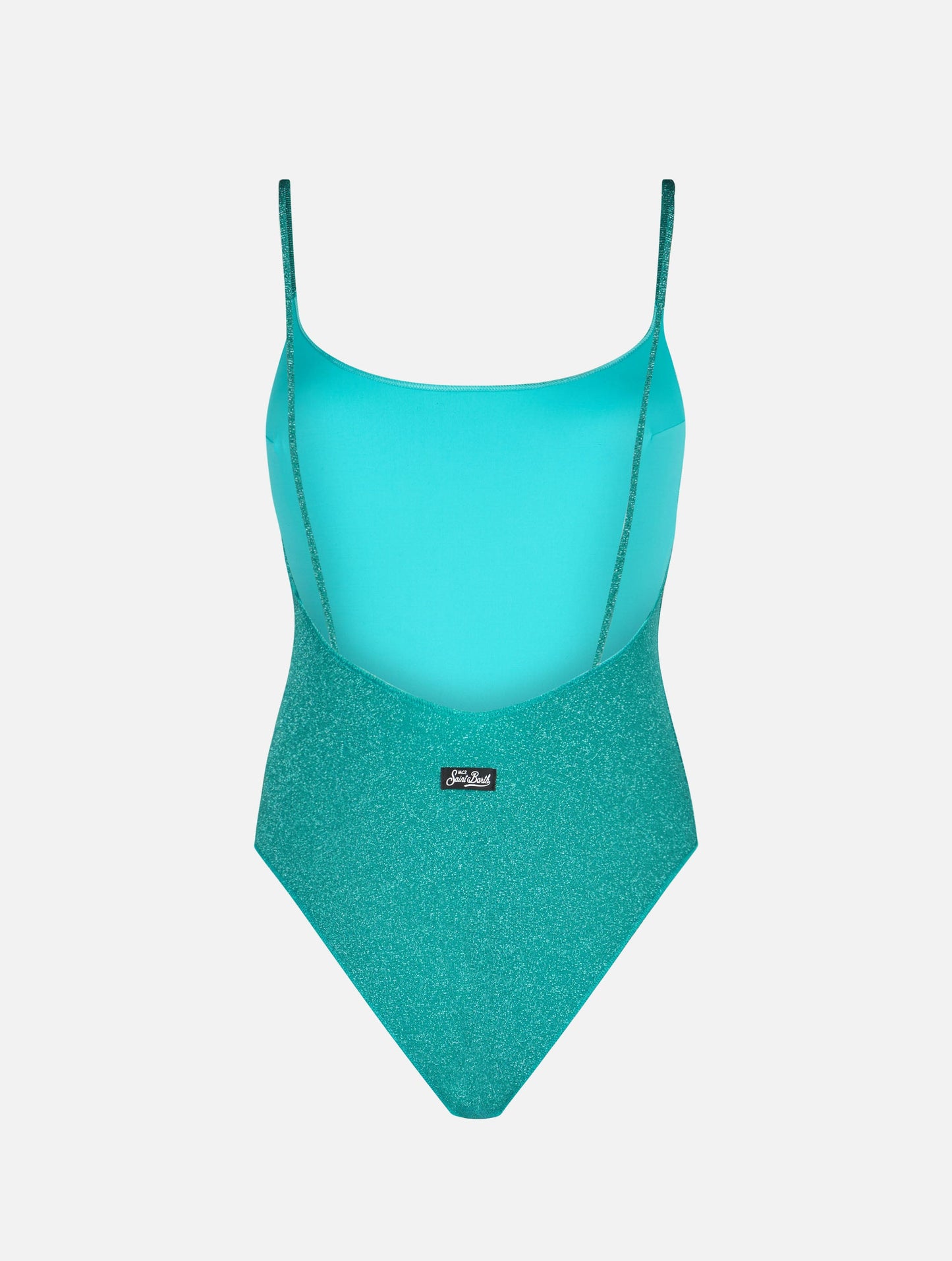 Woman lurex one-piece swimsuit Cecille