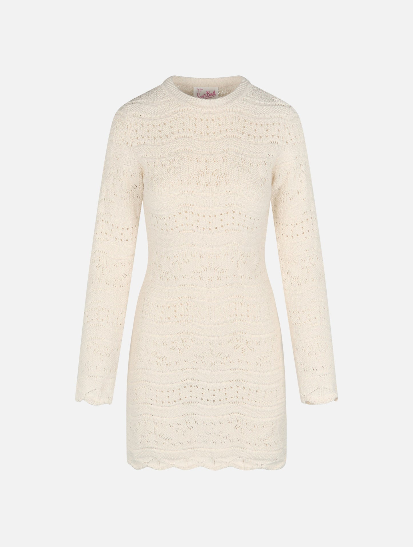 Woman cotton knit mini dress Imany