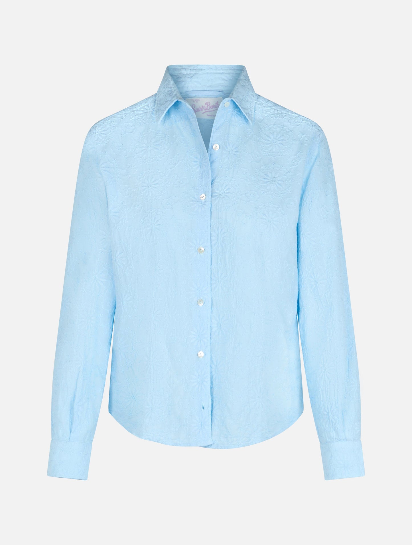 Woman classic Sangallo cotton shirt Meredith