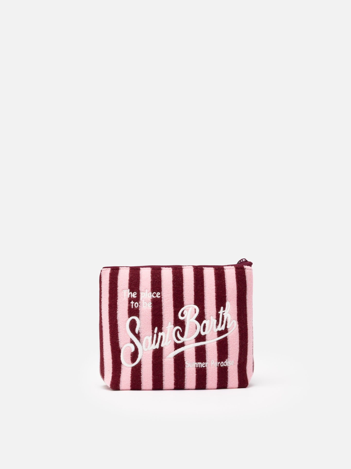 Aline striped embossed terry pochette - MC2 Saint Barth