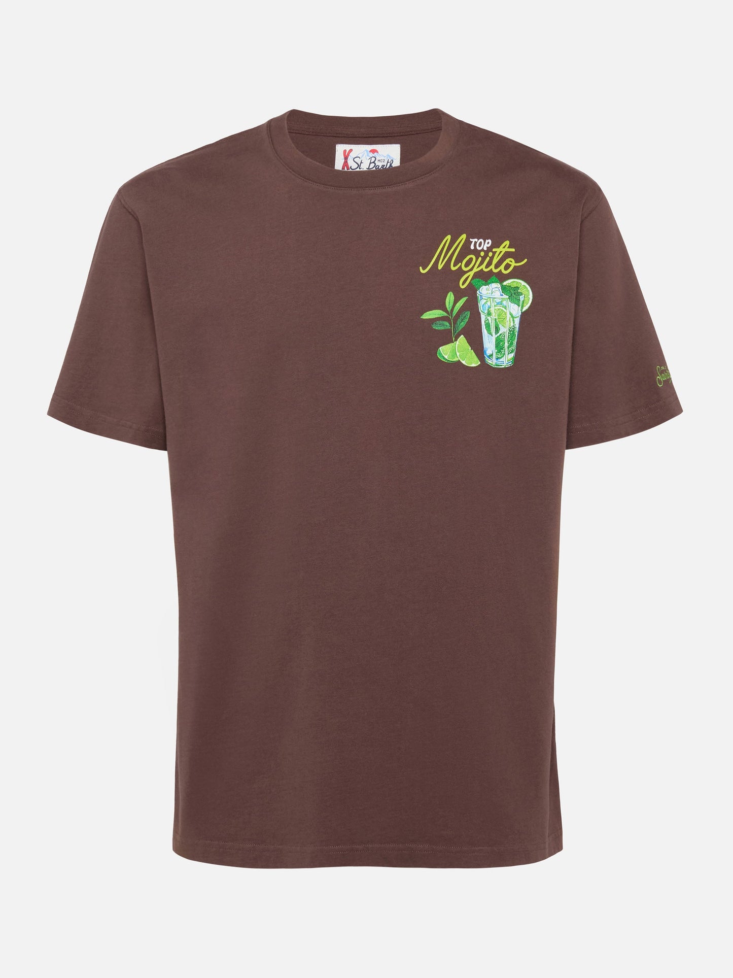 Winter cotton t-shirt Arnott with Mojito print