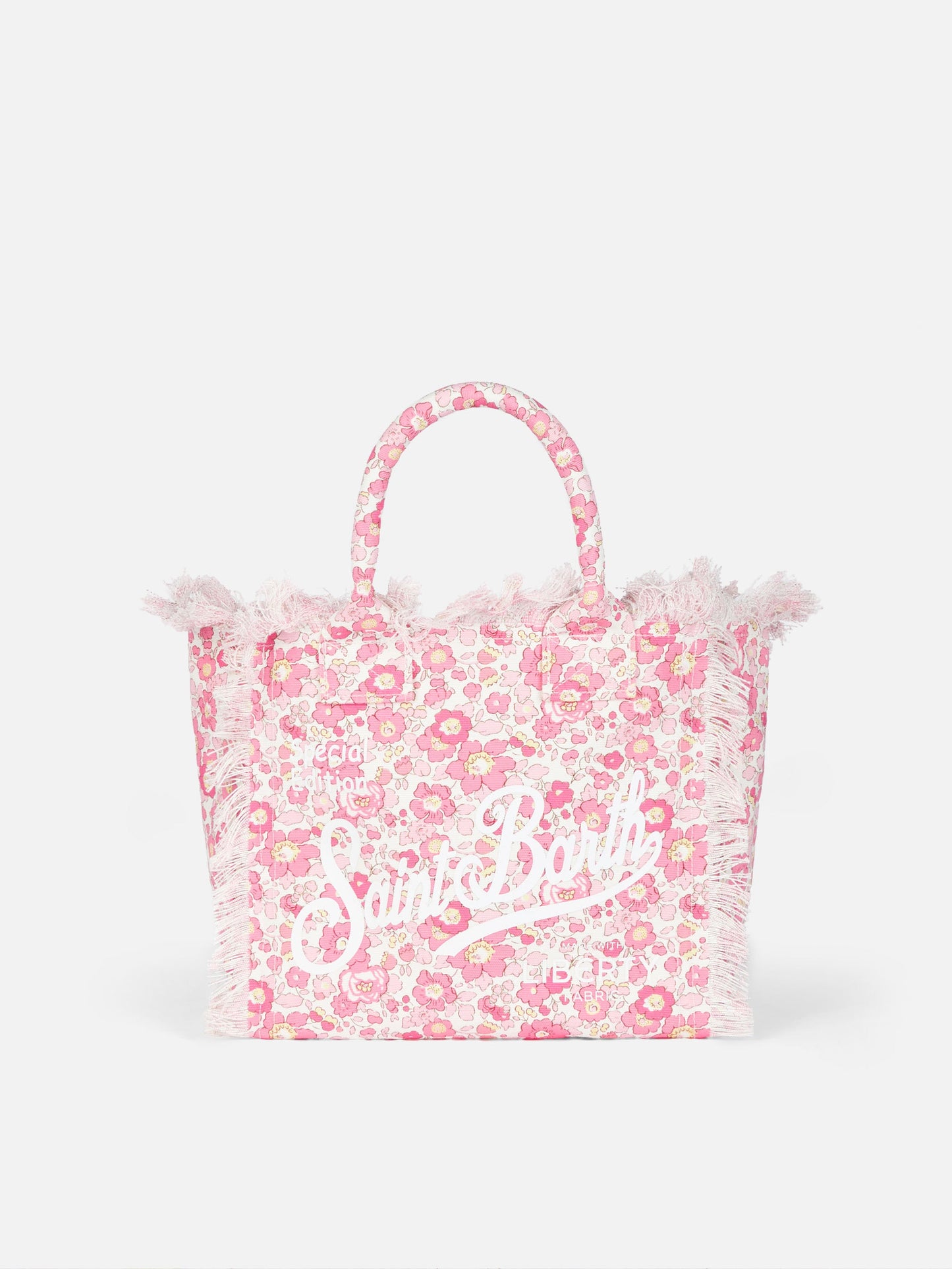 Betsy Cotton canvas Colette Liberty handbag |MADE WITH LIBERTY FABRIC - MC2 Saint Barth