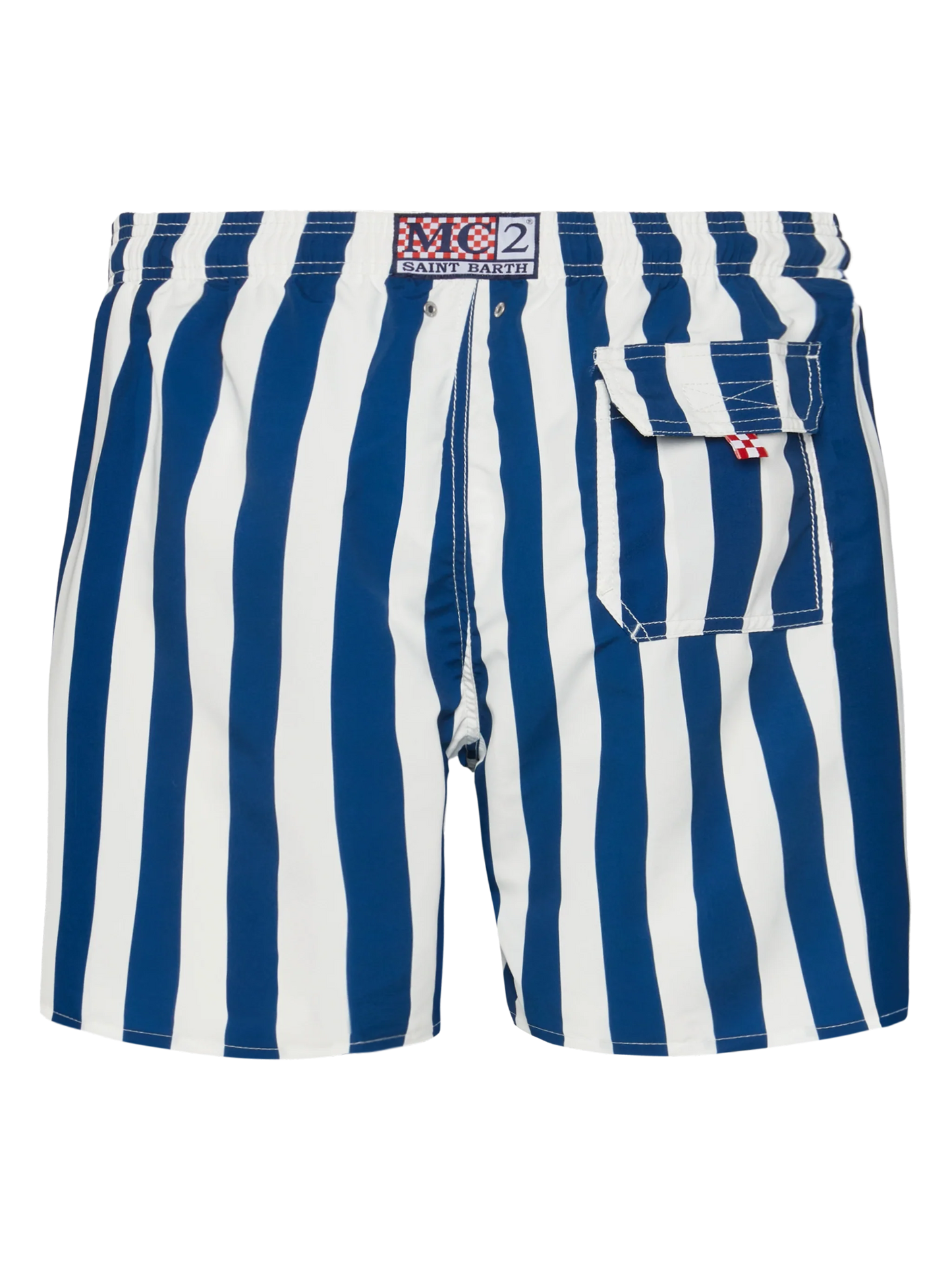 Mid-length Gustavia swim-shorts with Sapore di Mare embroidery | SAPORE DI MARE SPECIAL EDITION