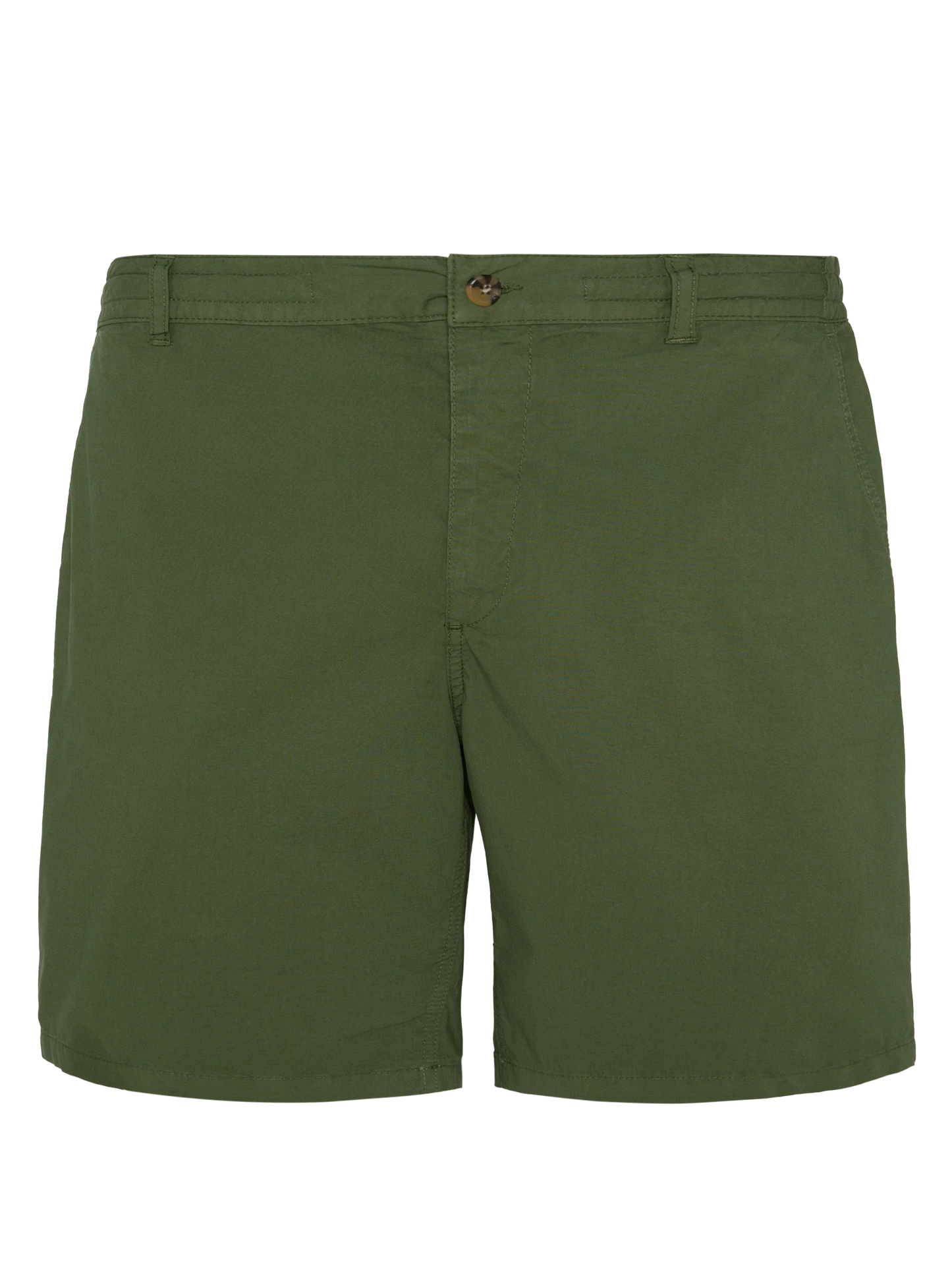 Military green cotton bermuda shorts Ischia