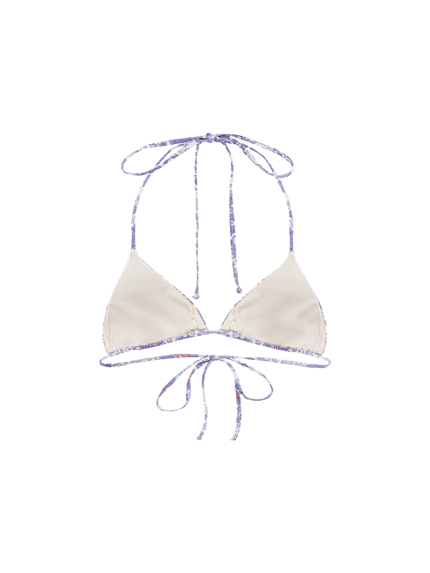 Woman Betsy triangle top swimsuit Leah | MADE WITH LIBERTY FABRIC