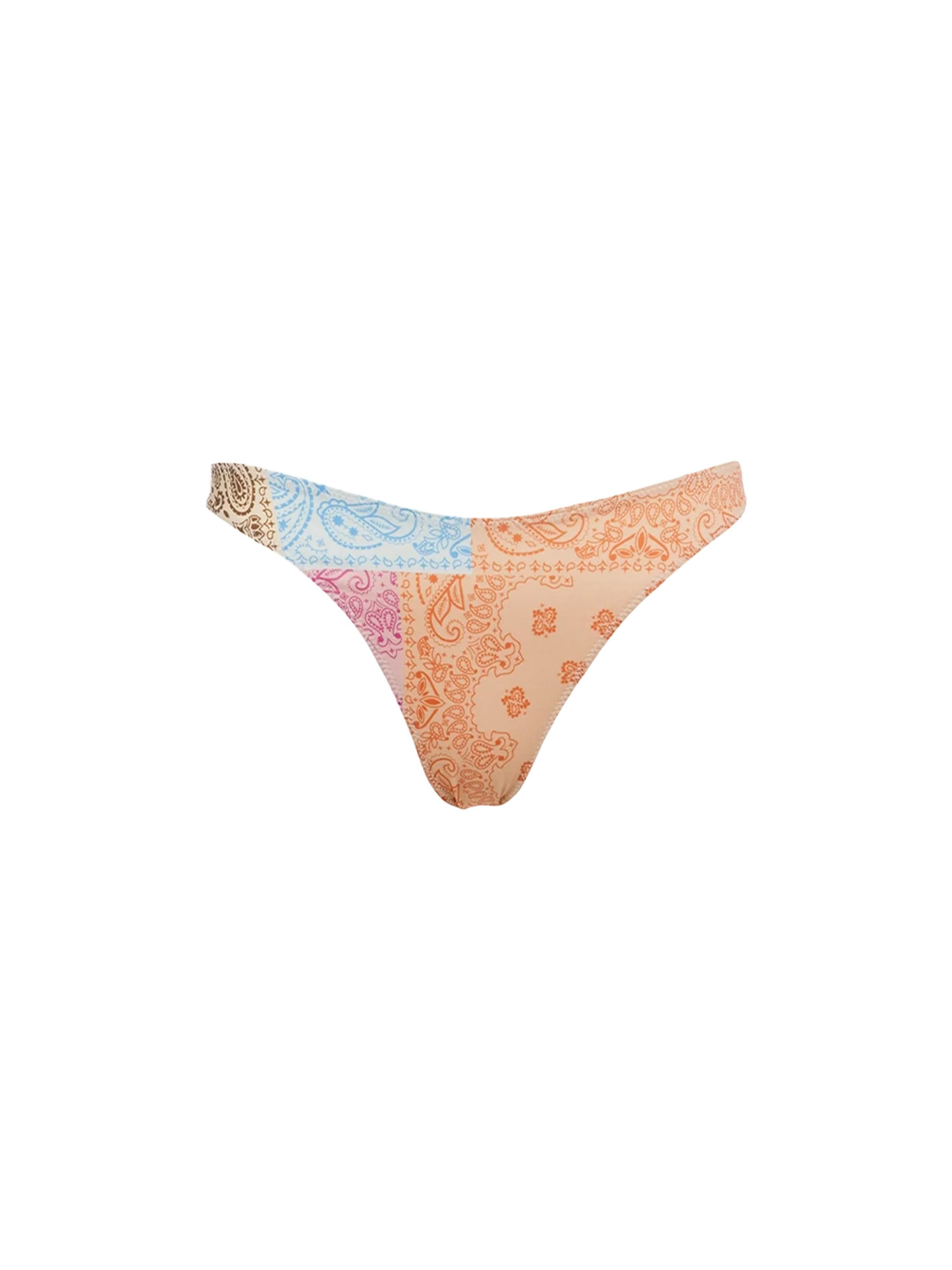 Woman bandanna cheeky swim briefs Naomi