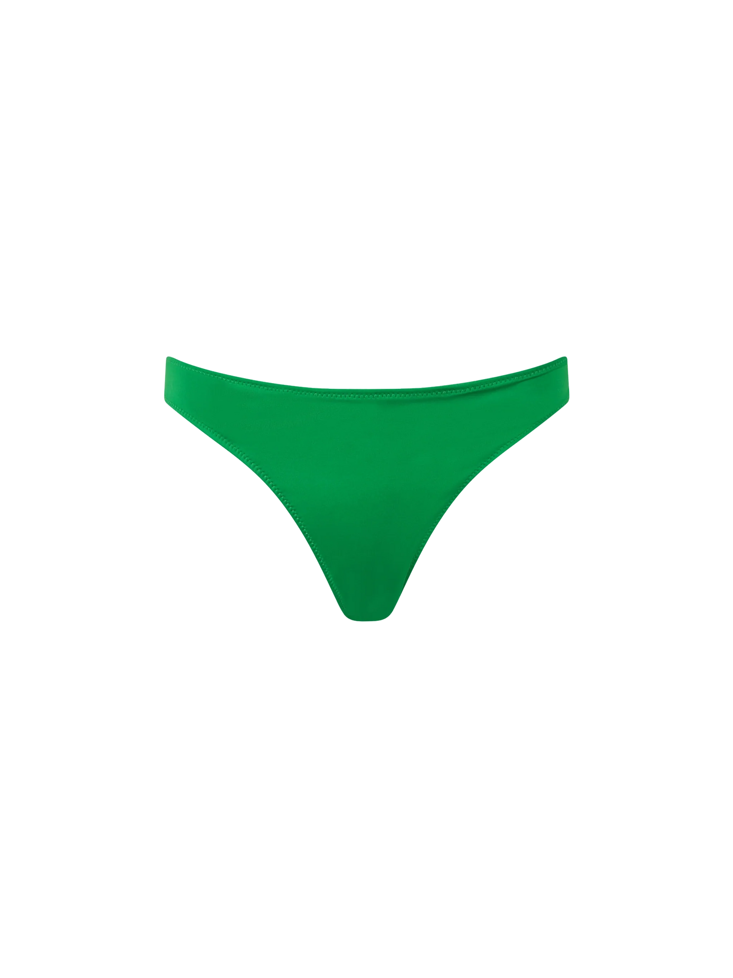 Woman green classic swim briefs Lido