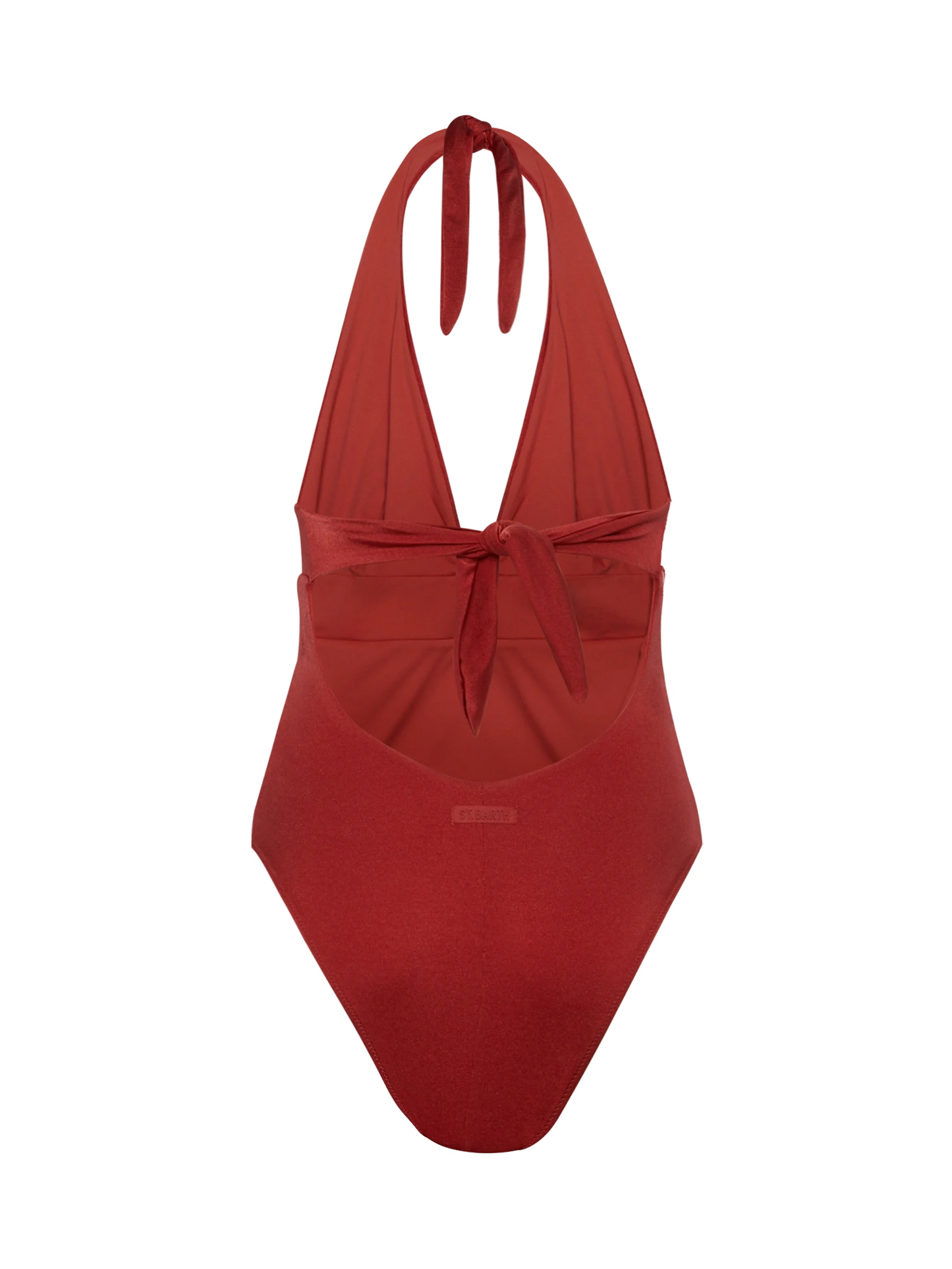 Marylin shimmer red one-piece swimsuit