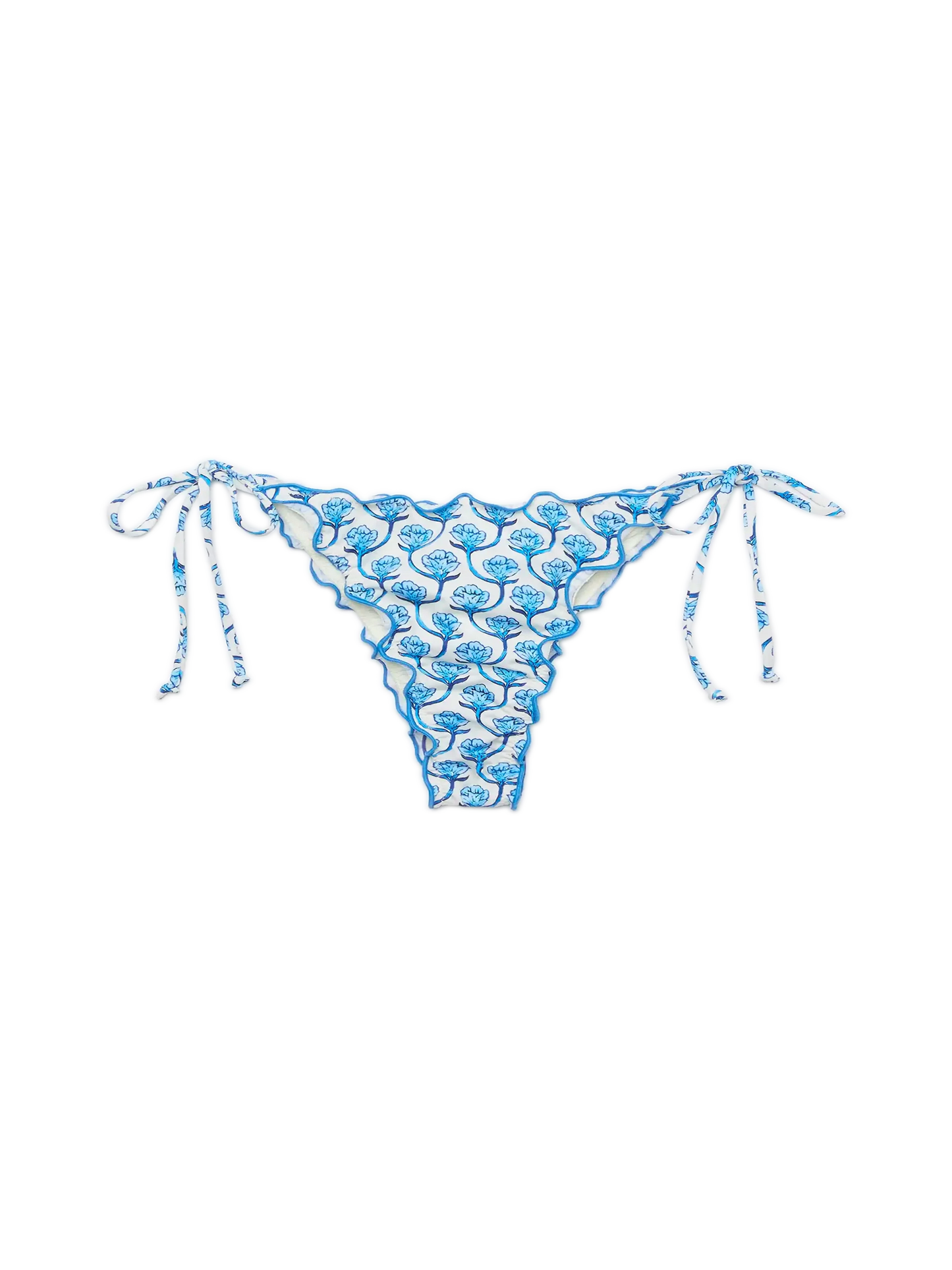 Miami cheeky swim briefs with floral print