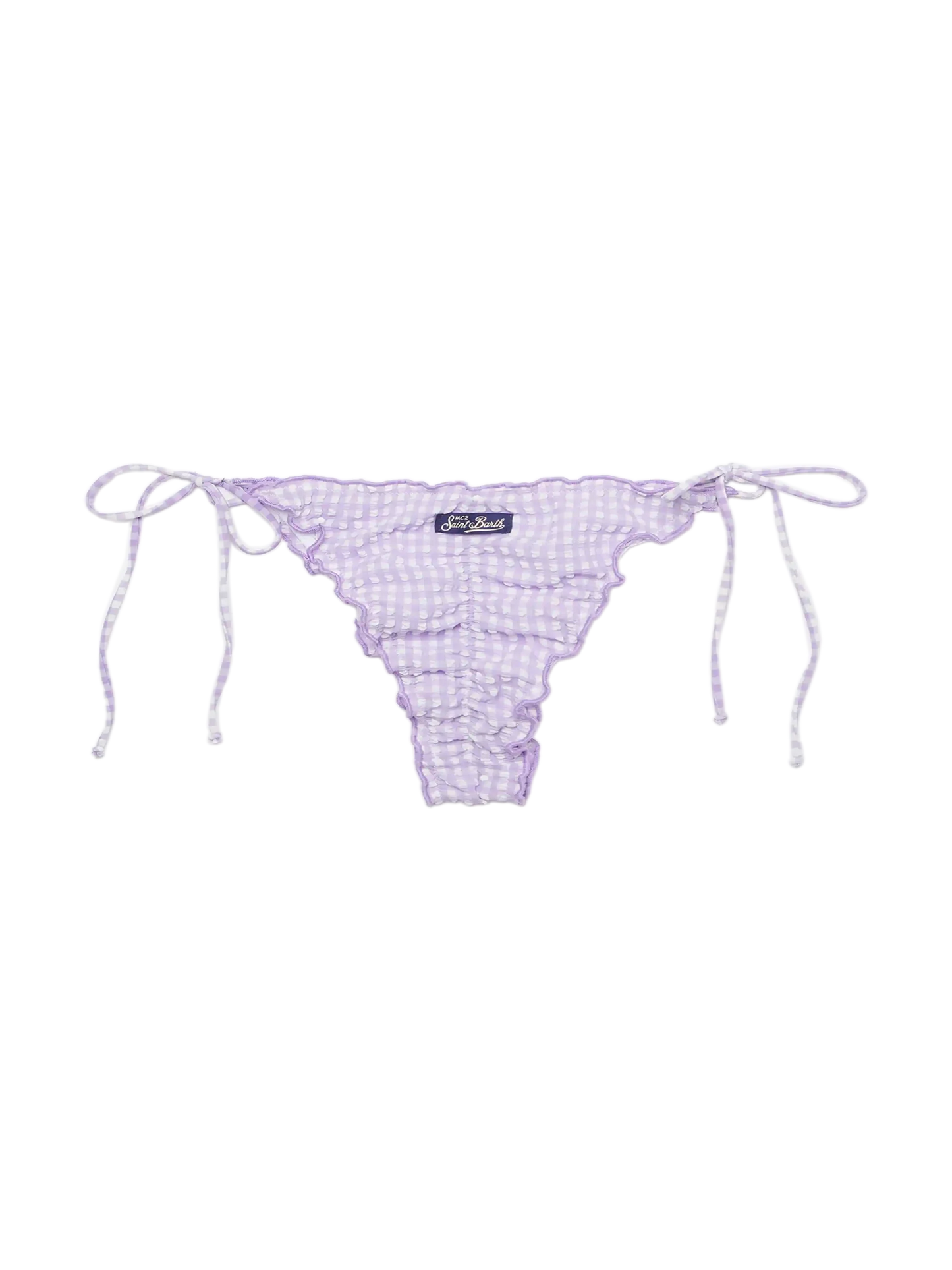 Miami seersucker cheeky swim briefs