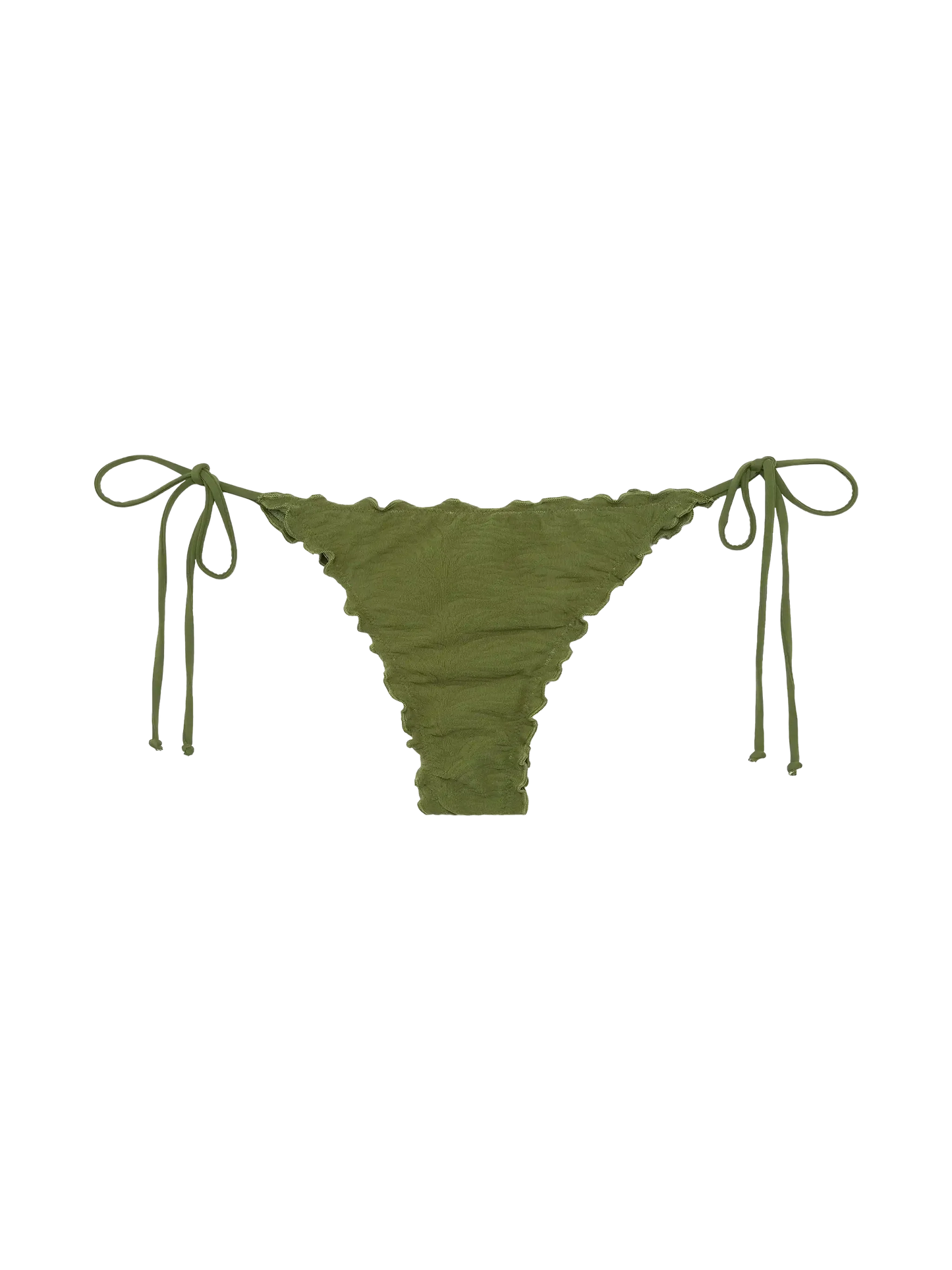 Miami zebra embossed cheeky swim briefs