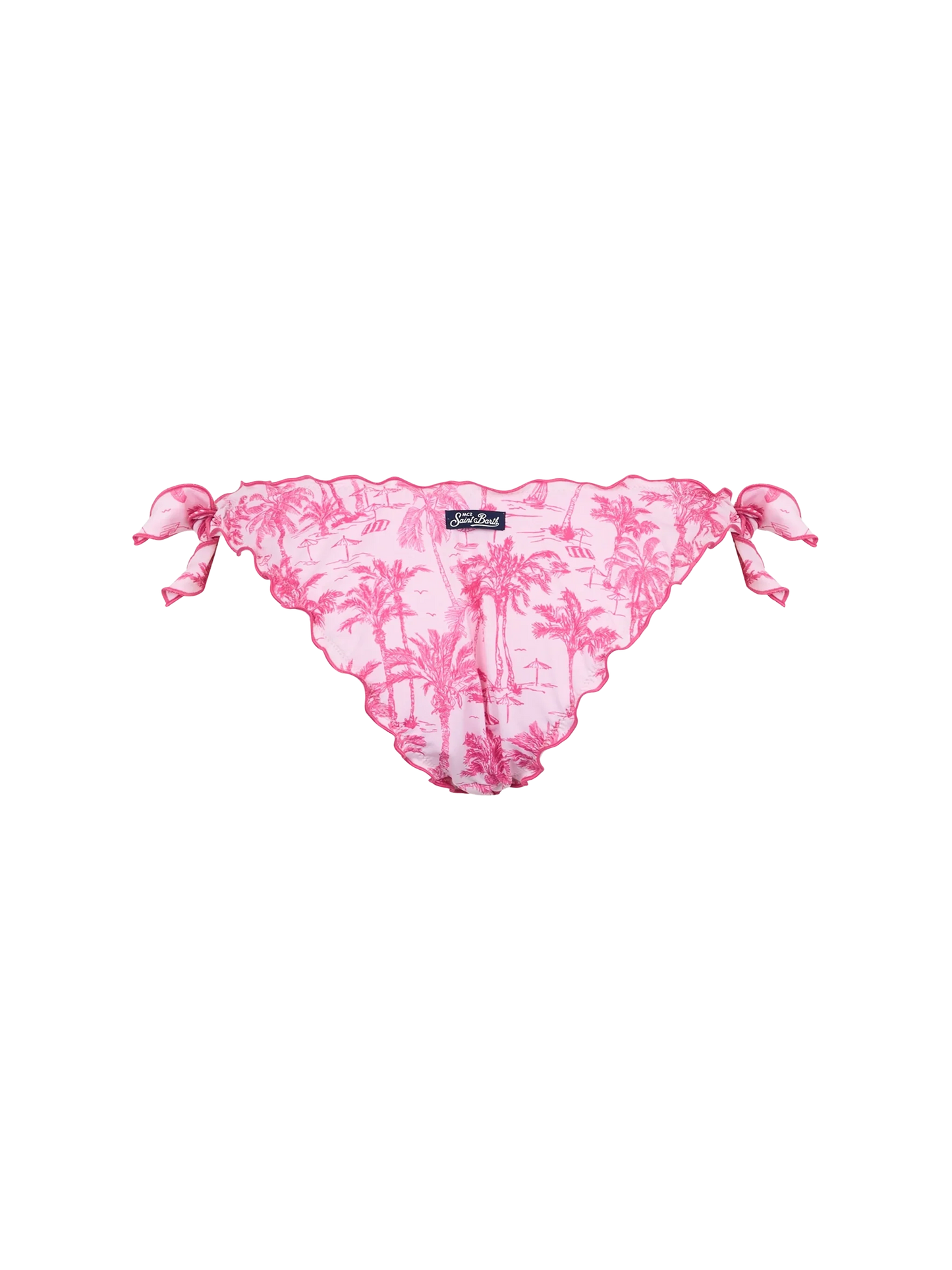 Woman Toile de Jouy classic swim briefs Moon