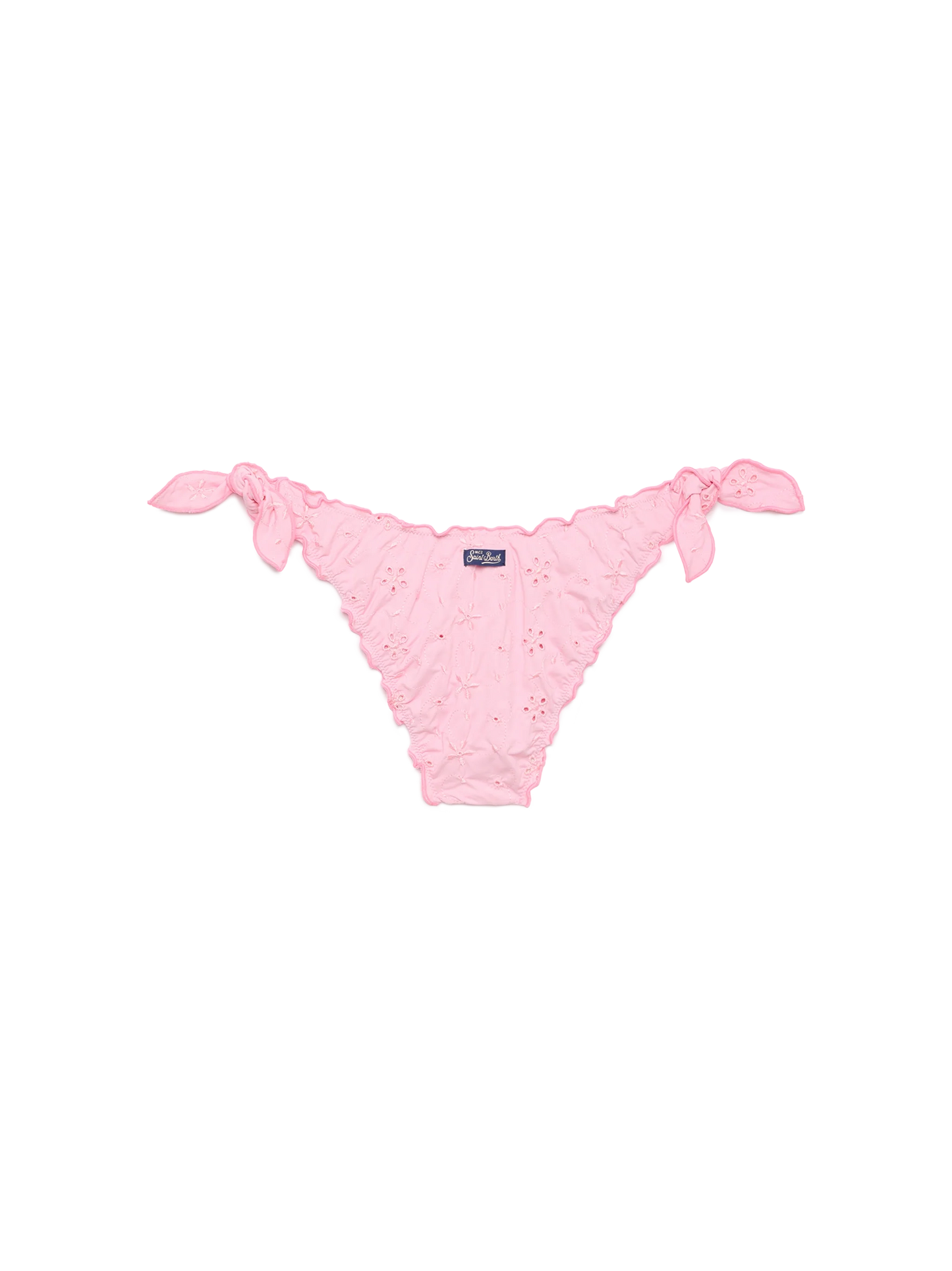 Moon pink Sangallo lace classic swim briefs