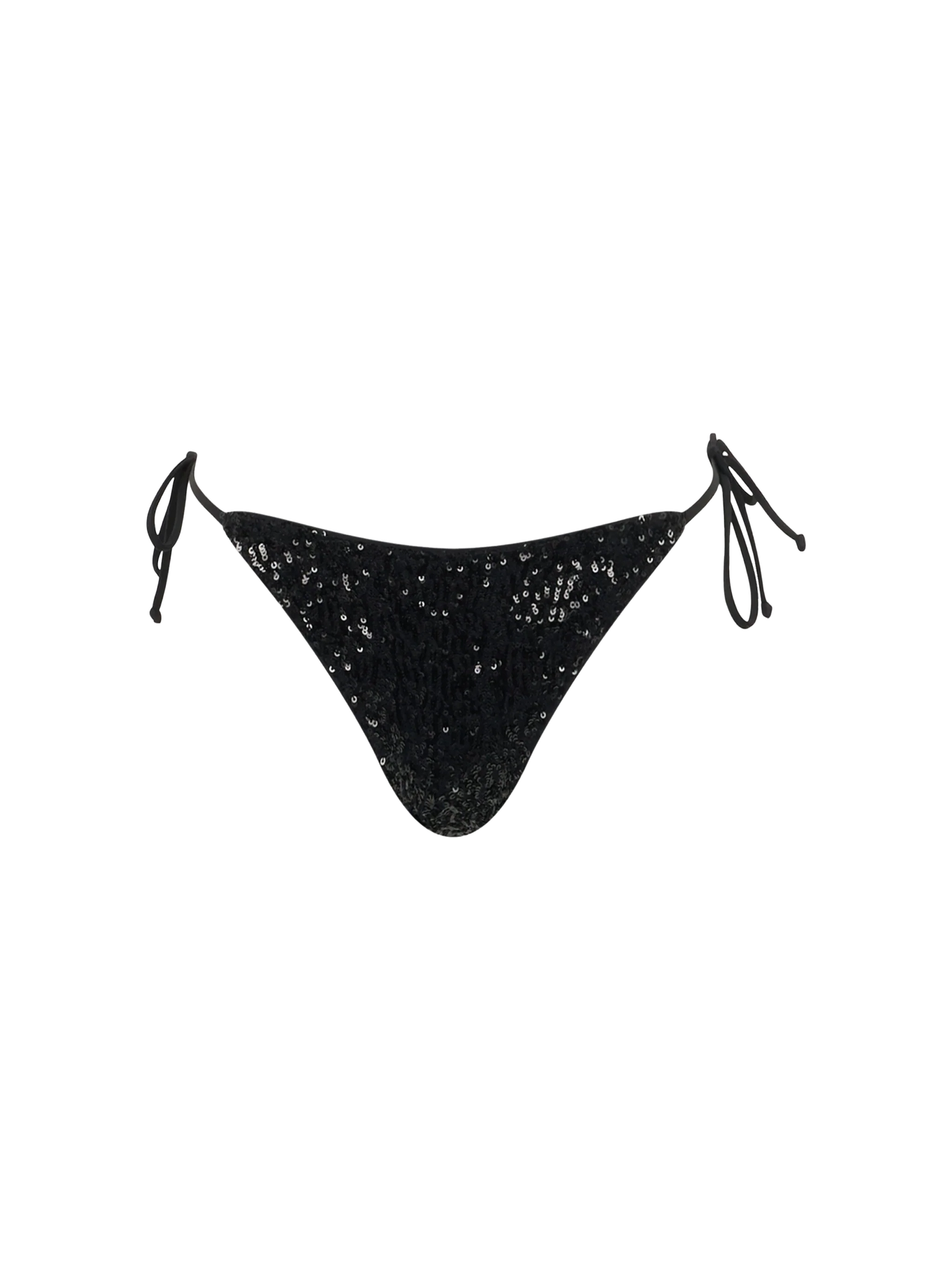 Woman black sequins swim briefs Marielle