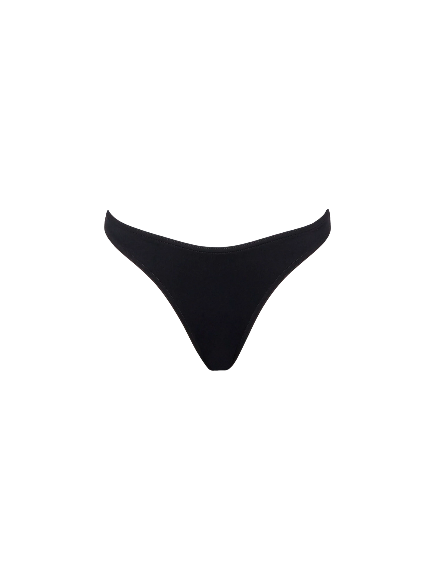 Naomi black cheeky swim briefs