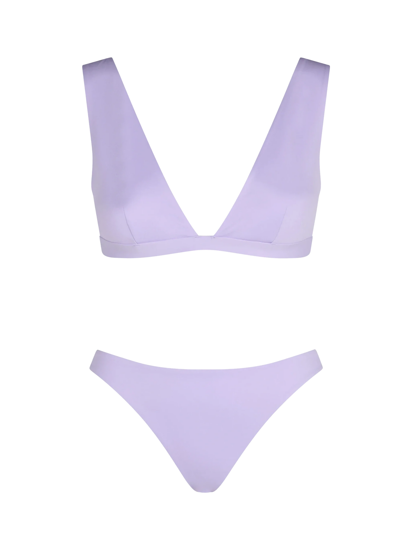 Woman lilac heatsealed scooped bikini Ofelia Reanna