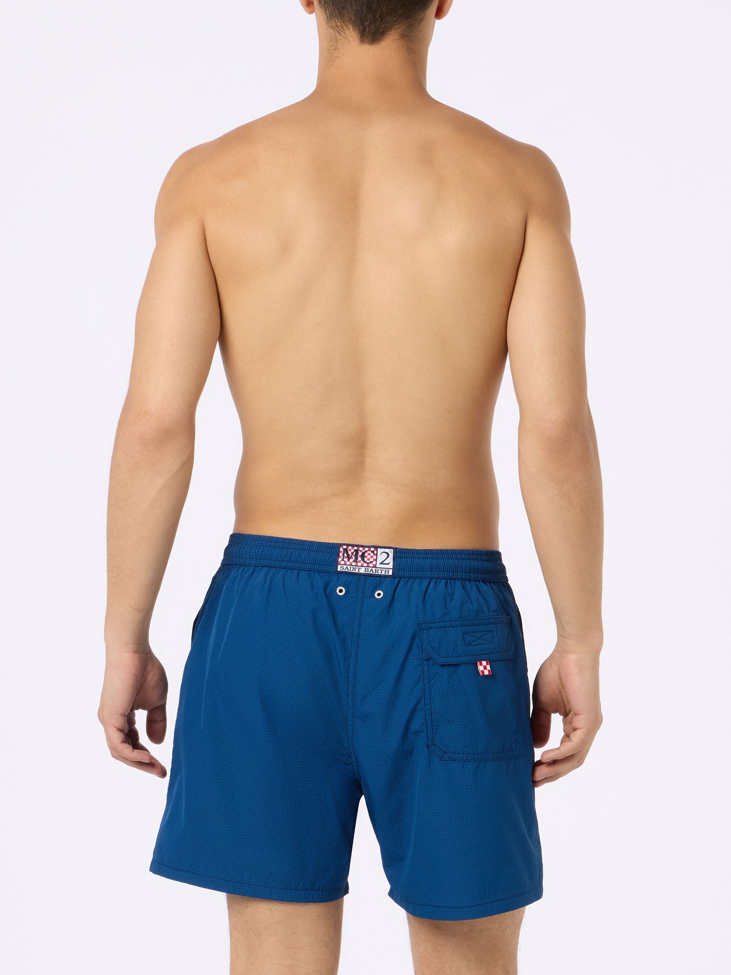 Seersucker classic light swim shorts Patmos