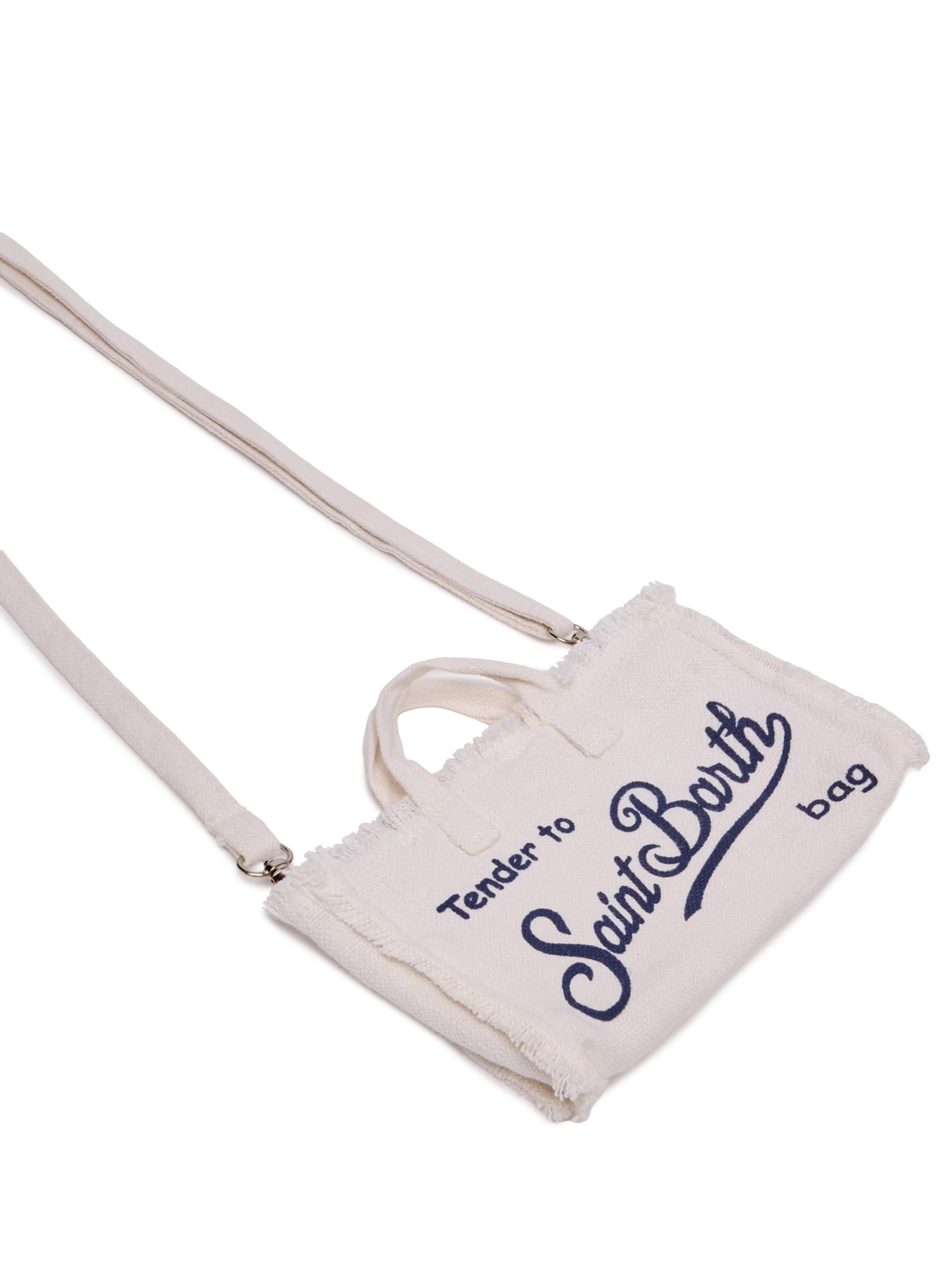 Off-white linen Phone Bag