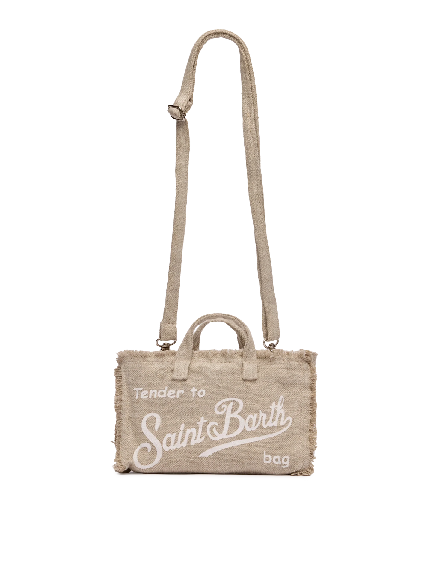 Beige linen Phone Bag - MC2 Saint Barth