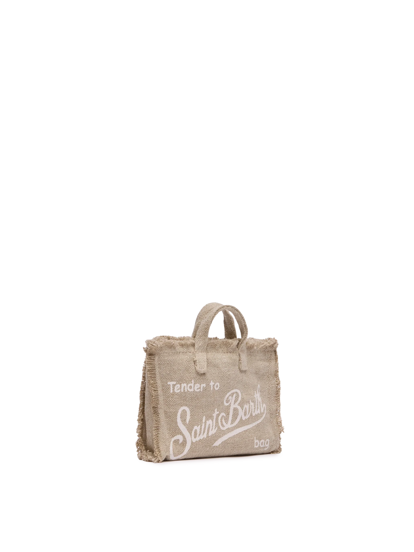 Beige linen Phone Bag - MC2 Saint Barth