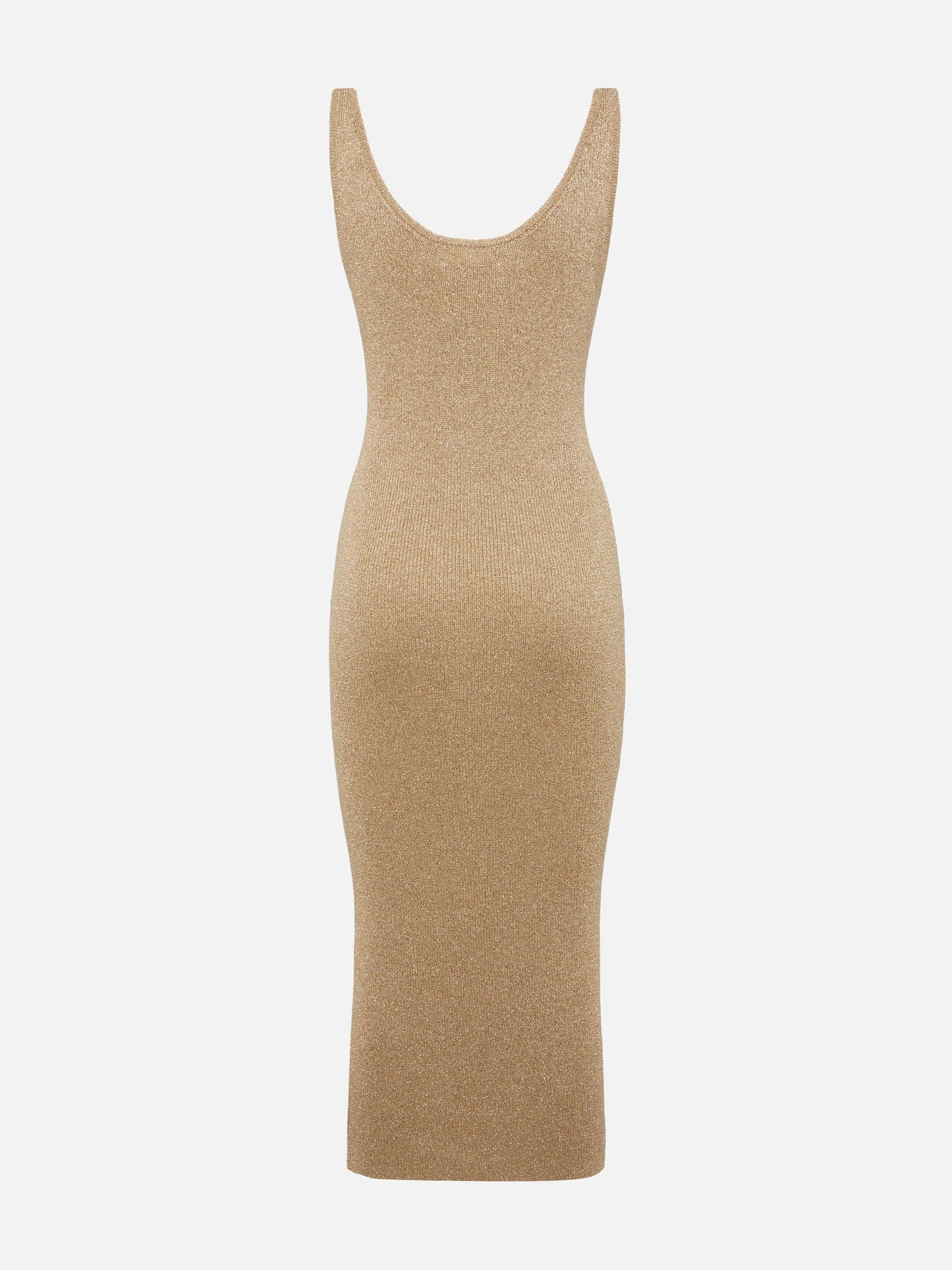 Ronan gold lurex maxi dress
