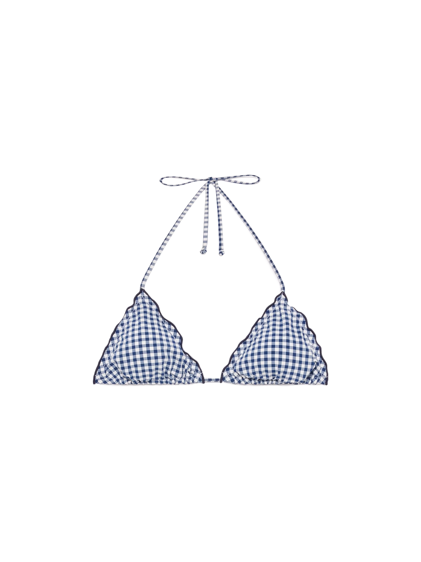 Sagittarius classic triangle top with gingham print