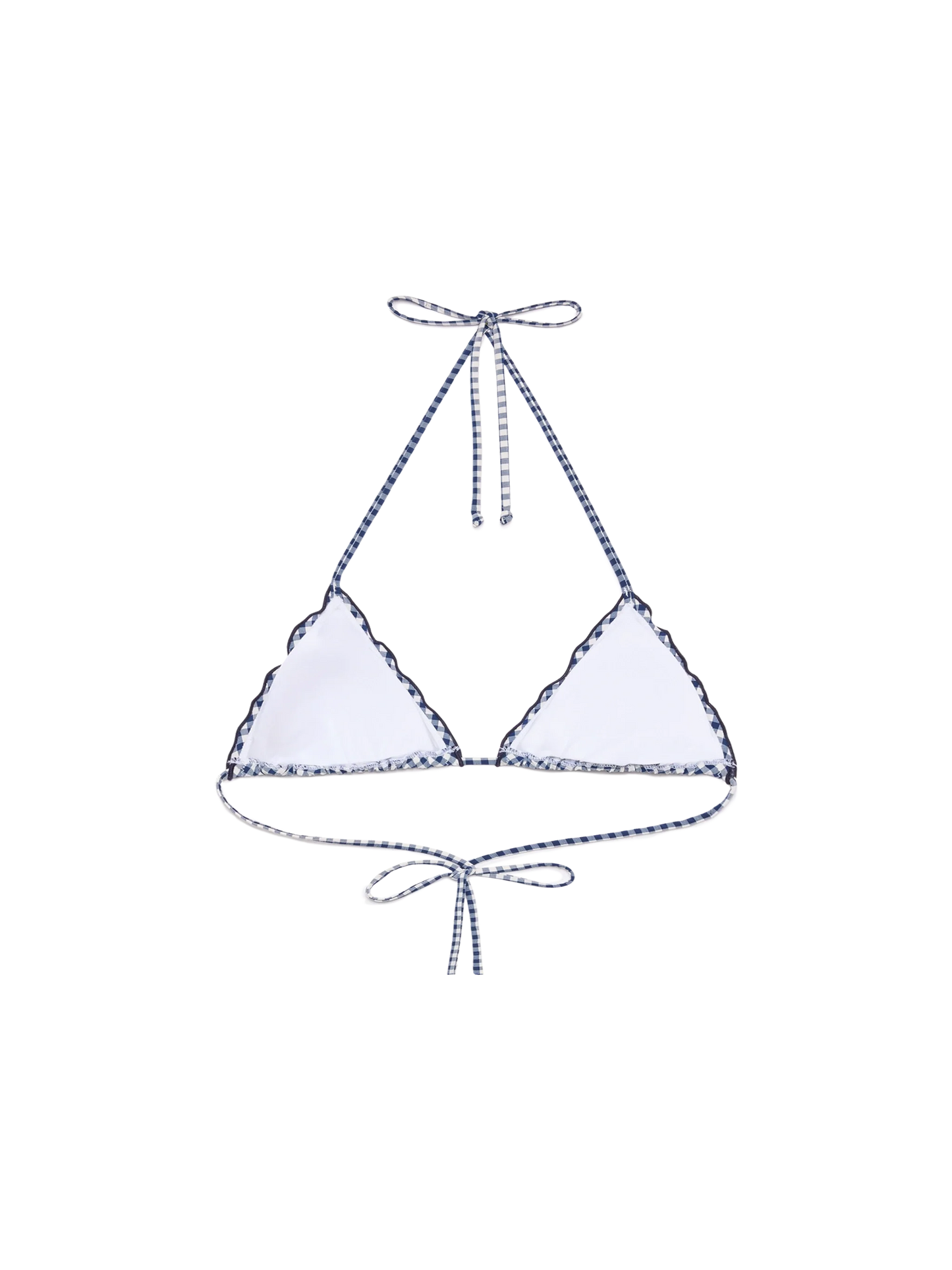 Sagittarius classic triangle top with gingham print