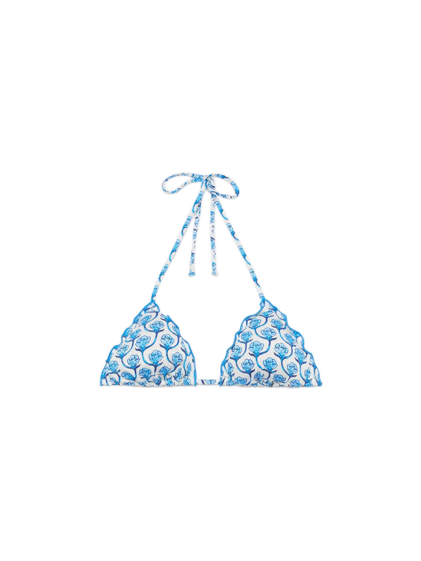 Sagittarius classic triangle top with floral print