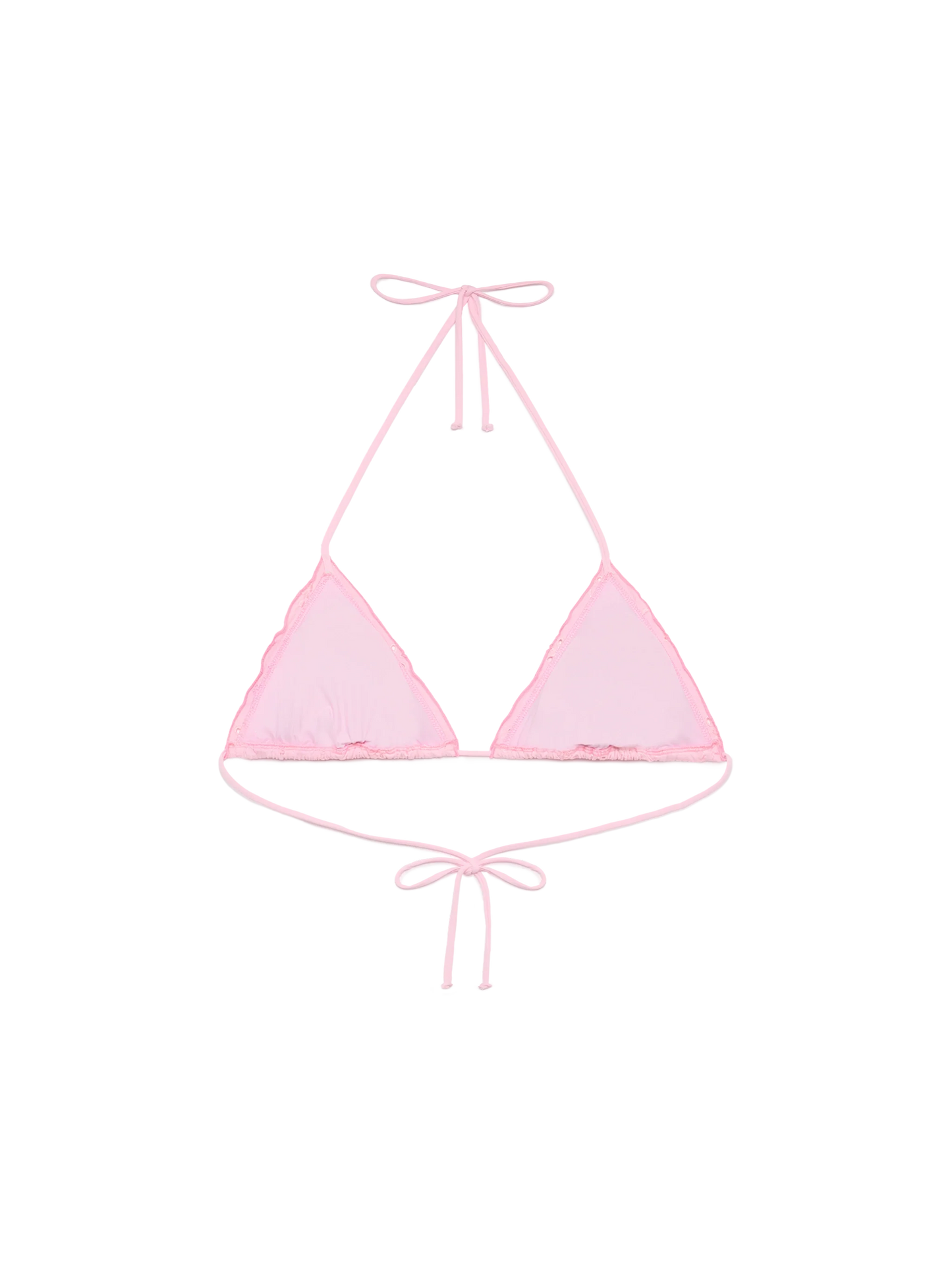 Sagittarius classic pink Sangallo lace triangle top