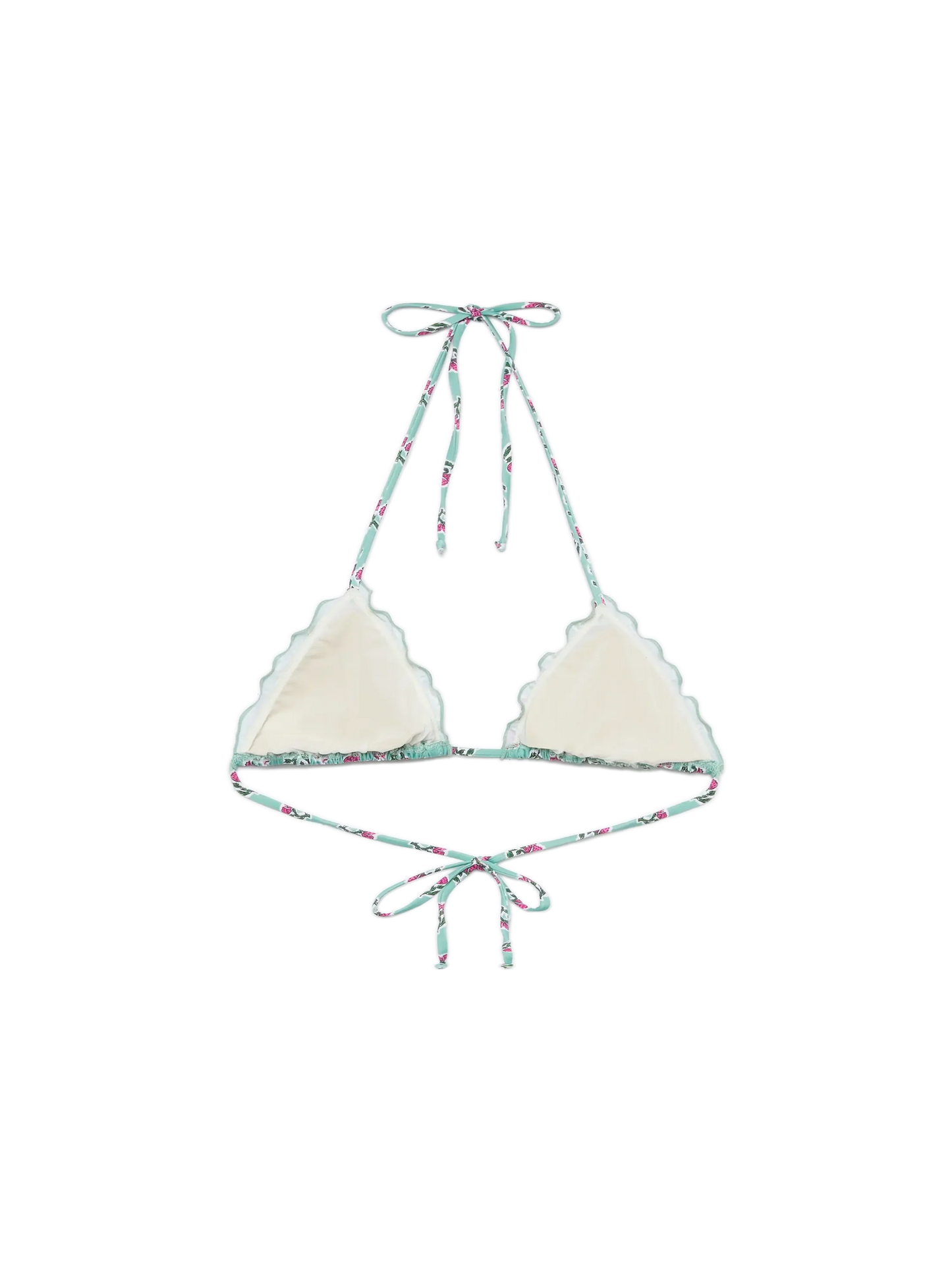 Sagittarius classic triangle top with floral print