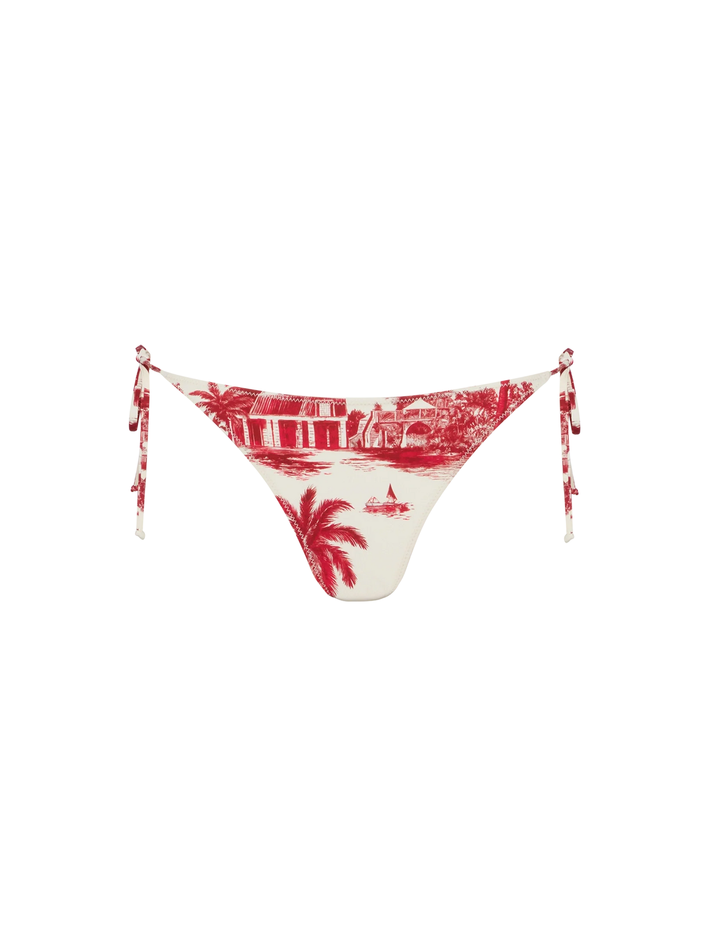 Virgo classic swim briefs with toile de jouy print | AI CO-CREATED DESIGN BY RICKDICK - POWERED BY RED-EYE