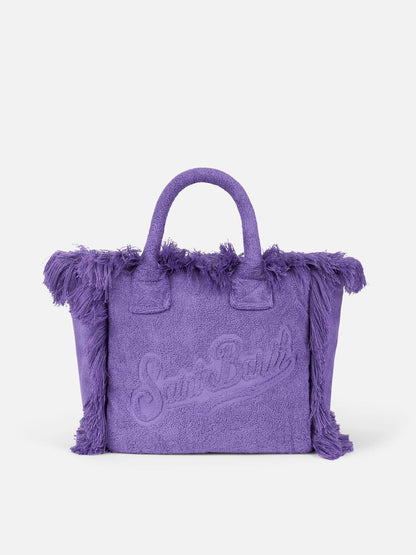 Colette purple terry soft handbag - MC2 Saint Barth