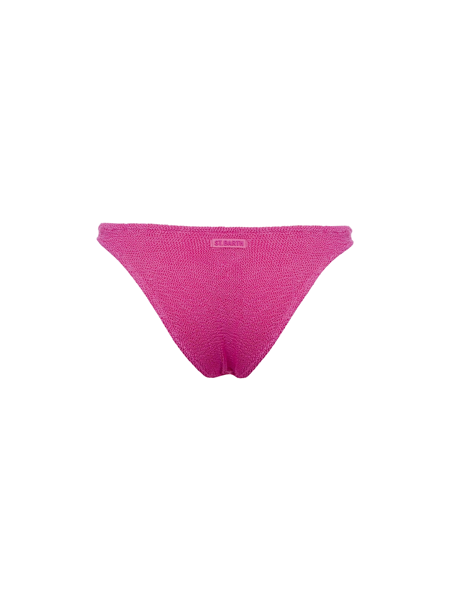 Woman pink classic crinkle swim briefs Elise