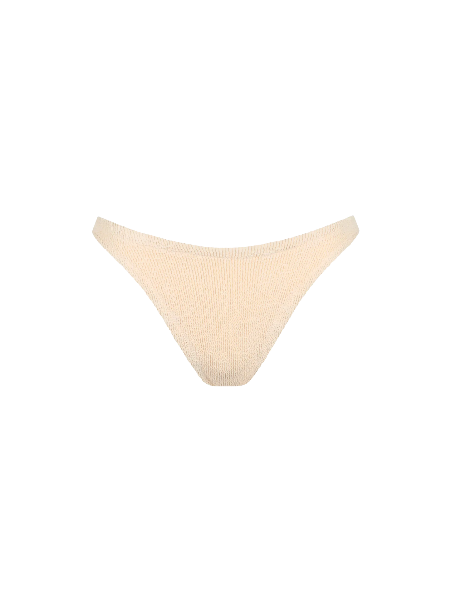 Woman beige classic crinkle swim briefs Elise