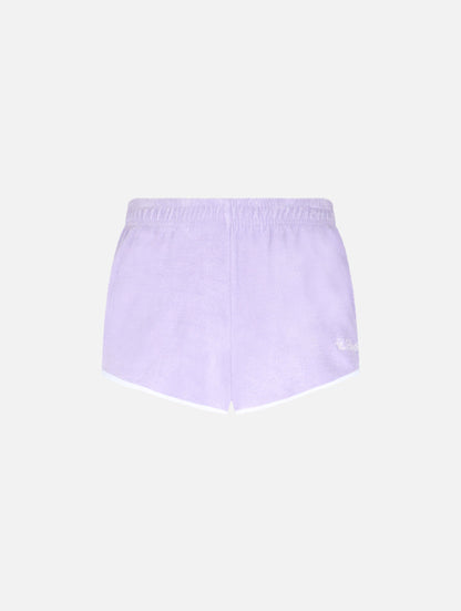 Woman terry cotton pull up shorts Francine