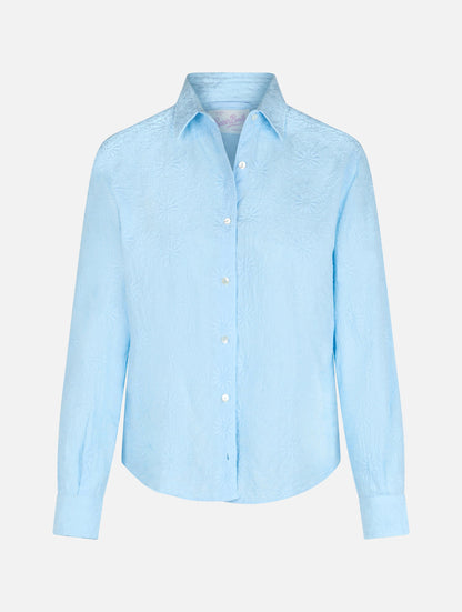 Woman classic Sangallo cotton shirt Meredith