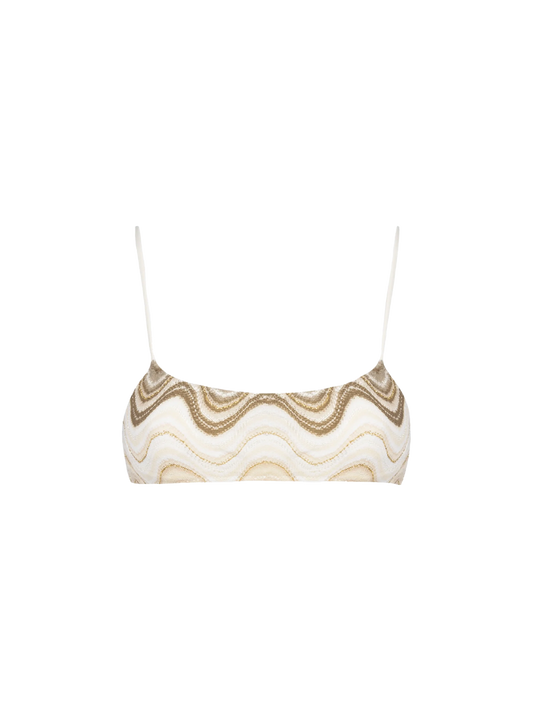 Woman raschel knit bralette Sadie