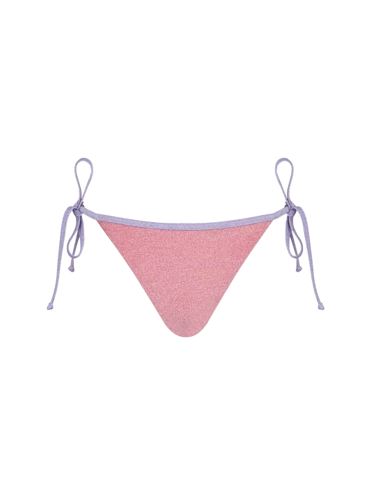 Woman classic lurex swim briefs Marielle