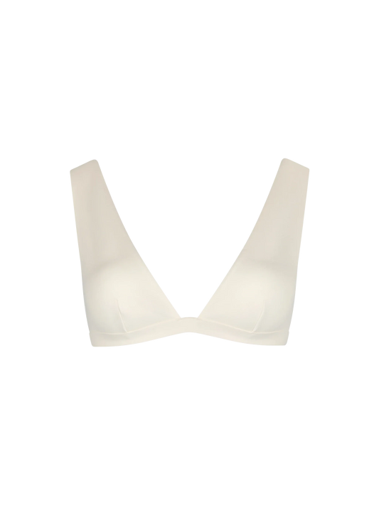 Woman heatsealed scooped beach top Ofelia
