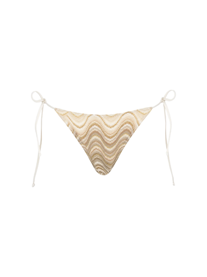 Woman raschel knit classic swim briefs Marielle