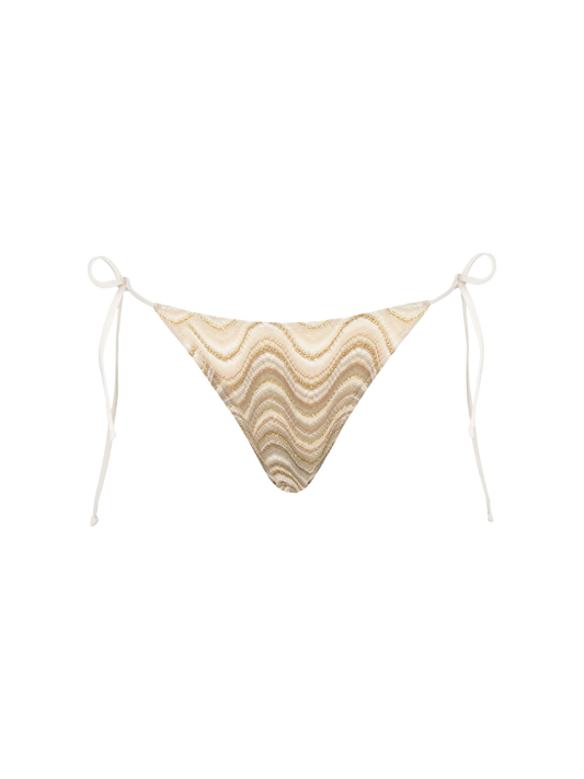 Woman raschel knit classic swim briefs Marielle