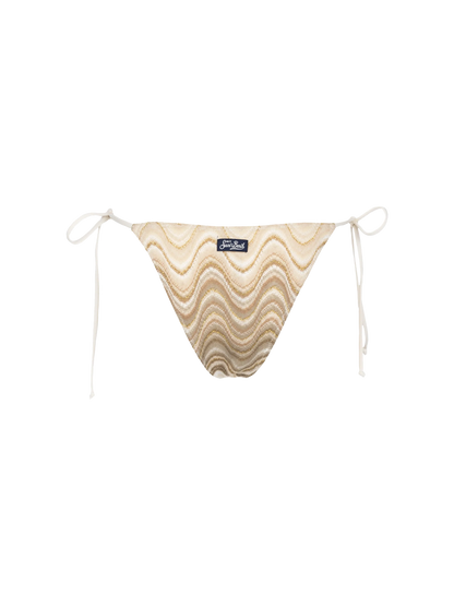 Woman raschel knit classic swim briefs Marielle