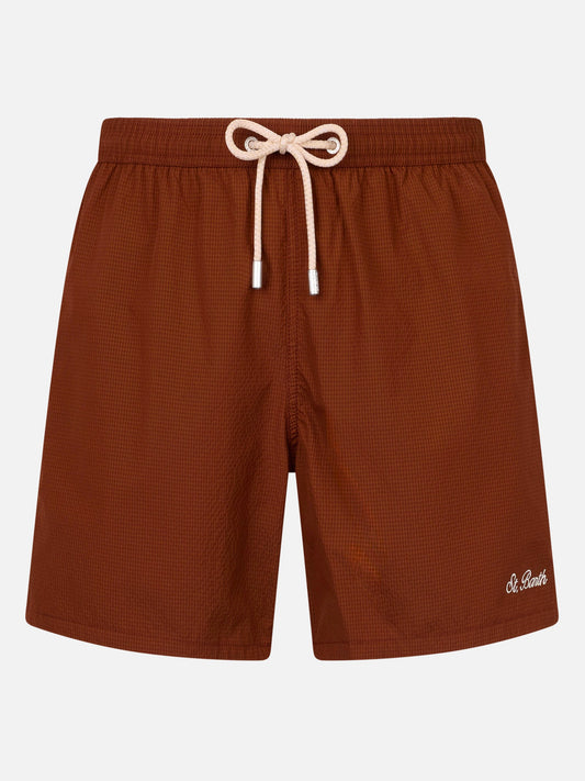 Seersucker classic light swim shorts Patmos