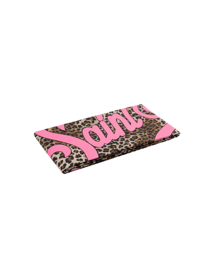 Microfiber beach towel Aidan with animalier print