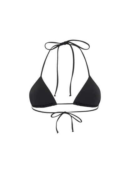 Woman triangle top swimsuit Annabelle with rhinestones