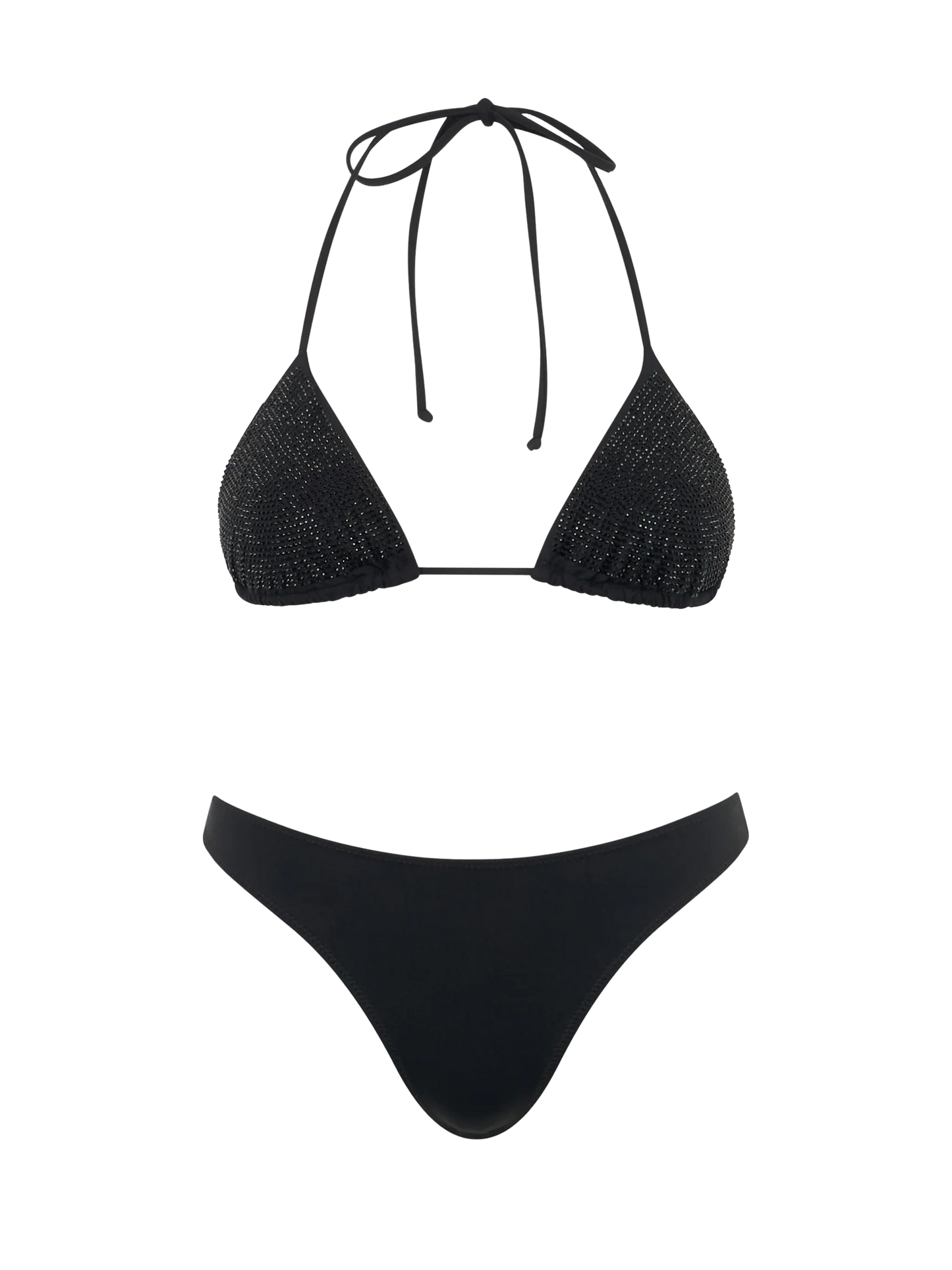 Woman triangle bikini Annabelle Virgo with rhinestones