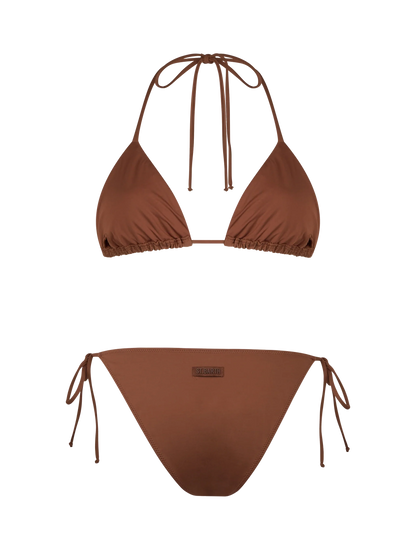 Woman triangle bikini Annabelle Virgo with rhinestones