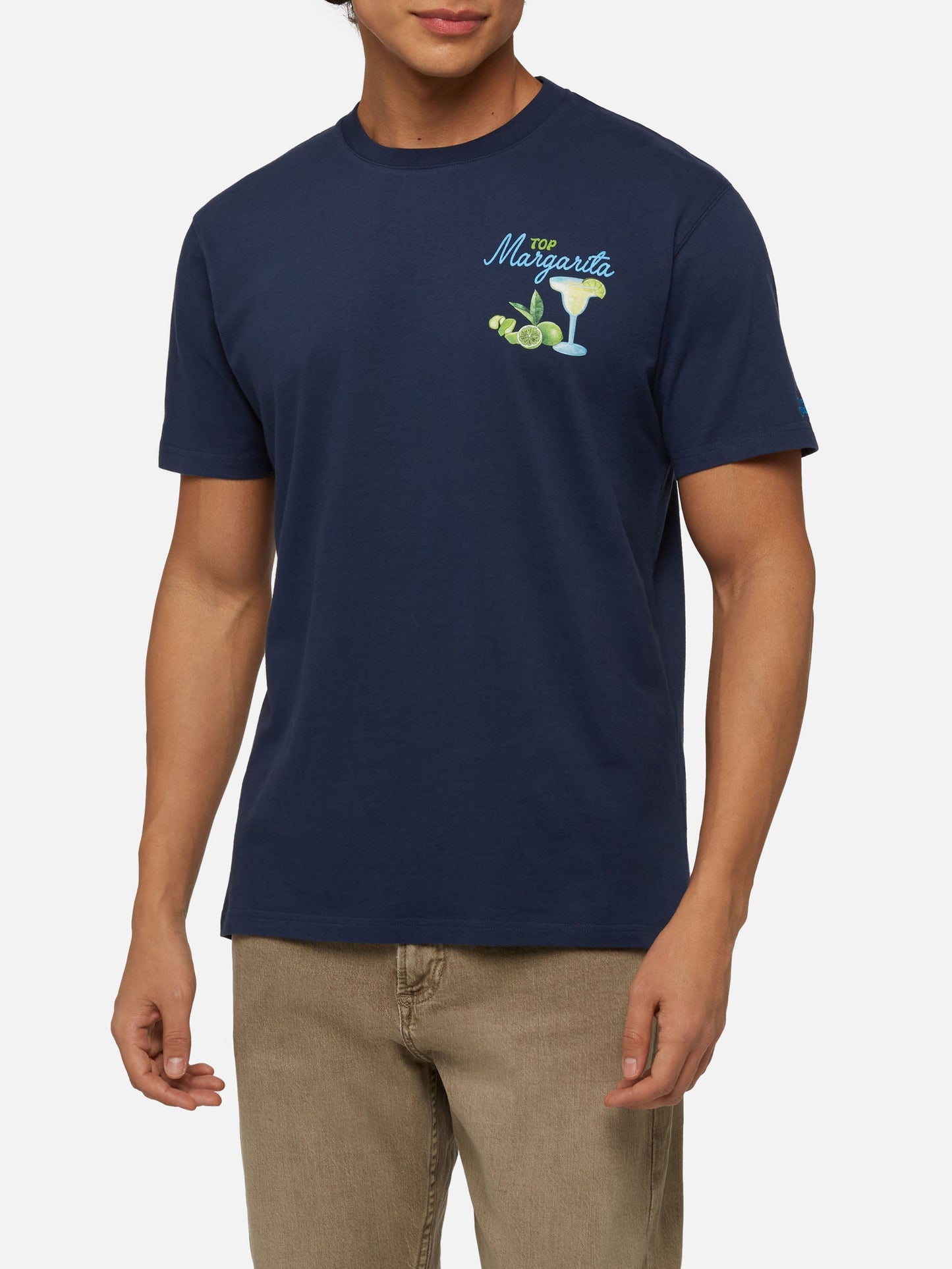 Winter cotton t-shirt Arnott with Margarita print