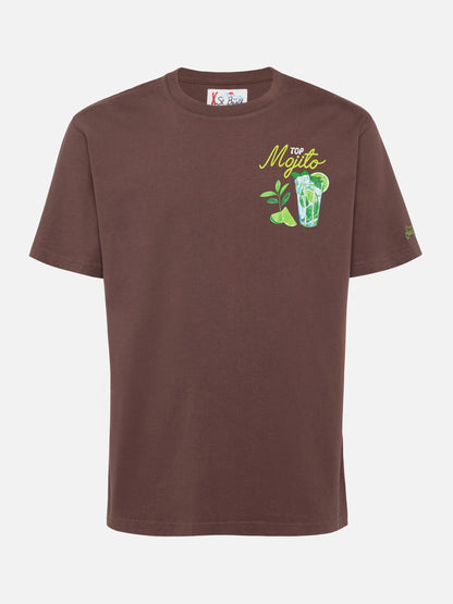 Winter cotton t-shirt Arnott with Mojito print