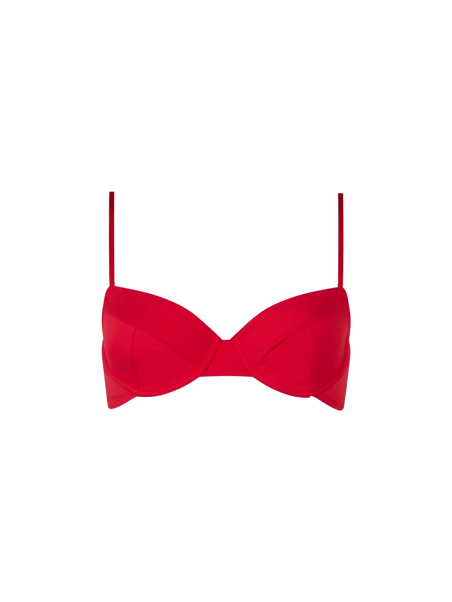 Red Bea bralette underwired bikini